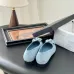 Chanel Light Brown Leather CC Camellia Ballet Flats Heel height:1.5cm #A53192