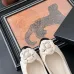 Chanel Light Brown Leather CC Camellia Ballet Flats Heel height:1.5cm #A53192