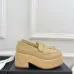 Chanel shoes for Women Chanel Leather Loafers: Timeless Style with Iconic Gold CC Logo White/Black/Brown #A54192