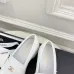Chanel shoes for Women Chanel Leather Loafers: Timeless Style with Iconic Gold CC Logo White/Black/Brown #A54192