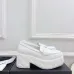 Chanel shoes for Women Chanel Leather Loafers: Timeless Style with Iconic Gold CC Logo White/Black/Brown #A54192