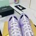 Chanel Denim Suede Calfskin Neon Orange CC Logo Trainers #A53211