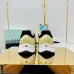 Chanel Denim Suede Calfskin Neon Orange CC Logo Trainers #A53211