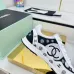 Chanel shoes for Women's Chanel Sneakers Les nouvelles cornes d'argent de Chanel #A53236