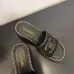 Chanel shoes for Women's Chanel 2023 Interlocking CC Logo Slides #A53197