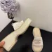 Chanel shoes for Women's Chanel 2023 Interlocking CC Logo Slides #A53197