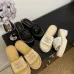 Chanel shoes for Women's Chanel 2023 Interlocking CC Logo Slides #A53197