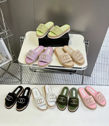 Chanel shoes for Women's Chanel slippers #A51710