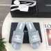 Chanel shoes for Women's Chanel slippers Flat Sandals for women Heel height:4.5cm Black/Pink #A54176