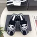 Chanel shoes for Women's Chanel slippers Flat Sandals for women Heel height:4.5cm Black/Pink #A54176