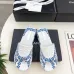 Chanel shoes for Women's Chanel slippers Flat Sandals for women Heel height:4.5cm Black/Pink #A54176