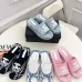 Chanel shoes for Women's Chanel slippers Flat Sandals for women Heel height:4.5cm Black/Pink #A54176