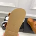 Chanel shoes for Women's Chanel slippers Flat Sandals for women Lola Cruz in leather Heel height:4.5cm Black/Brown/White #A54175