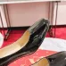 Women's CL Pumps Christian Louboutin Miss Sab 85MM Patent Leather Black Pumps #A53126