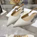Dior Shoes Dior pointed toe flat high heel sandals #A53177