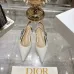 Dior Shoes Dior pointed toe flat high heel sandals #A53177