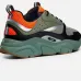 Dior B22 Orange Olive Black Trainer #A51423