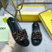 Fendi shoes for Fendi Slippers for men and women #A52530
