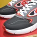 Fendi shoes for Men's Fendi New Domino Sneakers Grey/Red #A52995