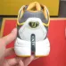 Fendi shoes for Men's Fendi New Domino Sneakers Grey/Yellow #A52996