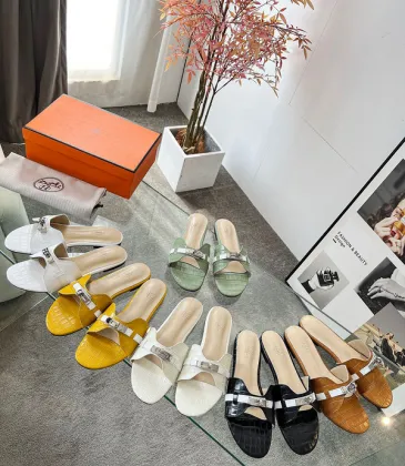 Hermes Shoes for Women's Shoes Leather sandal #A54035