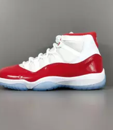 Original Quality AJ 11S Retro White red Air 11 Cherry Men's Casual Walking Sneaker Trainers Basketball Shoes #999930741