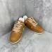 Louis Vuitton Brown Leather Low Top Couples Sneakers #A54331