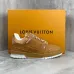 Louis Vuitton Brown Leather Low Top Couples Sneakers #A54331