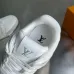 Louis Vuitton White Leather Strap Detail Sneakers #A54337