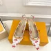 Louis Vuitton Shoes for Women's Louis Vuitton Pumps Chérie Slingback Pumps Black/White #A54180