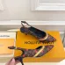 Louis Vuitton Shoes for Women's Louis Vuitton Pumps Chérie Slingback Pumps Black/White #A54180