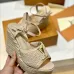Louis Vuitton Shoes for Women's Louis Vuitton Mare Wedge Sandal #A53200