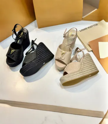 Louis Vuitton Shoes for Women's Louis Vuitton Mare Wedge Sandal #A53200