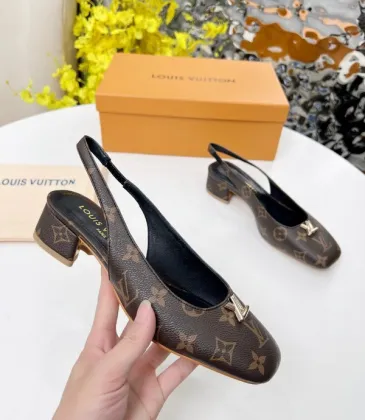 Louis Vuitton Shoes for Women's Louis Vuitton Sandals 3.5CM #A52078