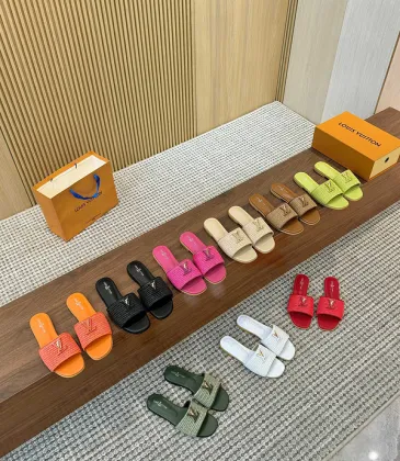 Louis Vuitton Shoes for Women's Louis Vuitton Slippers #A52455