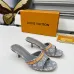 Louis Vuitton Shoes for Women's Louis Vuitton Slippers Heel height:5.5cm #A54019