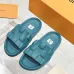 Louis Vuitton Shoes for Women's Louis Vuitton Slippers Waterfront Beach slippers #A53228