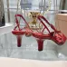 Miu Miu Shoes for Women New style high heel sandals Heel height: 4.5cm/7.5cm #A53225