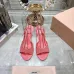 Miu Miu Shoes for Women New style high heel sandals Heel height: 4.5cm/7.5cm #A53225
