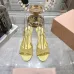 Miu Miu Shoes for Women New style high heel sandals Heel height: 4.5cm/7.5cm #A53225