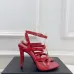 YSL Shoes for Women's Stunning YSL Yellow Patent Leather Strappy High - Heel Sandals Heel height:10.5cm #A54191