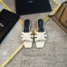YSL Shoes for YSL slippers 2021 summer new style stone pattern cross woven casual slippers candy color open-toe flat women sandals for women #999901581