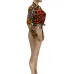 New Register Print Leopard Blouse For Women