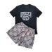 2025 Special Price Gucci Style Logo T-Shirt &amp; Monogram Shorts Set - Designer Women's Summer Outfit #A54157