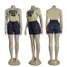 2025 Special Price Gucci Style Logo T-Shirt &amp; Monogram Shorts Set - Designer Women's Summer Outfit #A54157