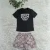 2025 Special Price Gucci Style Logo T-Shirt &amp; Monogram Shorts Set - Designer Women's Summer Outfit #A54157