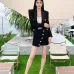 Balmain Skirt Blazer Black/Pink #999930753