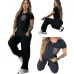 Luxury Louis Vuitton Inspired Monogram Tracksuit Set - Women's Comfortable &amp; Stylish Sportswear Ensemble with Iconic LV Pocket #A54158