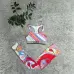 Vibrant Gucci Inspired Abstract Print Sports Bra &amp; Leggings Set - Women's High-Fashion Activewear Ensemble for Bold Style #A54160